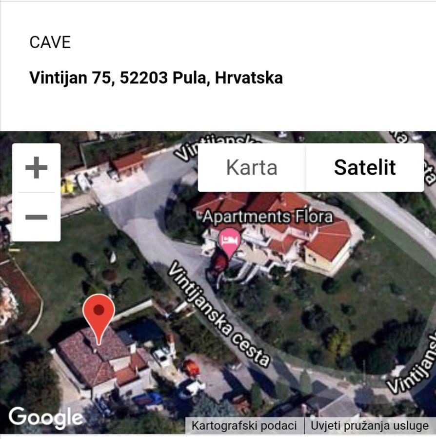 Cave With Free Parking Lägenhet Pula Exteriör bild